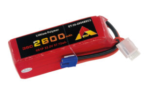 Accu LiPo ETOP - 6S (22,2V) - 2600mAh - 35C