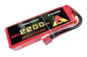 Accu LiPo ETOP - 3S (11,1V) - 2200mAh - 45C