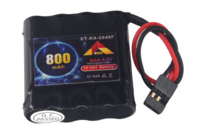 Accu NiMH ETOP - 4 cellules (4,8V) - 800mAh