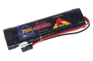 Accu NiMH ETOP - 4 cellules (4,8V) - 2500mAh