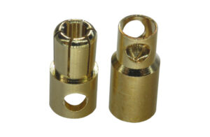 Contact or 6,0mm / paire