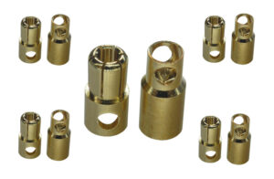 Contact or 6,0mm / paire