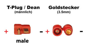 Câble convertisseur T-Plug (m) - 3,5mm contact or