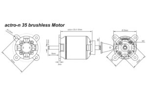 Moteur éléctrique actro-n 35-4-1100 – Image 2