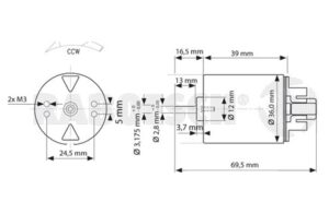 Moteur électrique pour bateaux RM 510 TRQ – Image 2