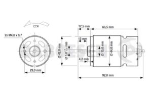 Moteur électrique pour bateaux RM 730 TRQ – Image 2