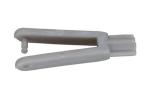 Chape nylon grise Ø 2 mm