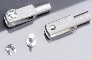 Chape en alu avec clips de sécurité M3