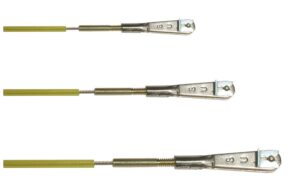 Commande par fins câble tressé Ø .032"