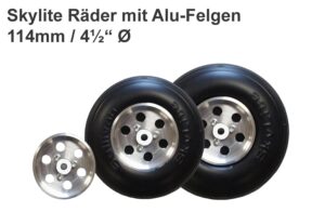 Roue Skylite avec jante alu Ø 114,0 mm
