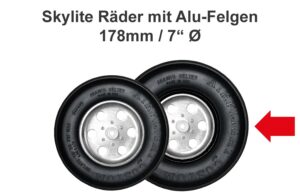 Roue Skylite avec jante alu Ø 178,0 mm
