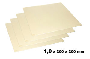 Feuille de laiton 1.0 mm