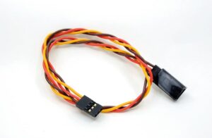 Rallonge câble de servo silicone 200 mm JR/Graupner