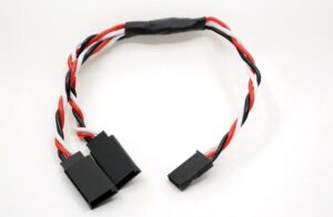 Rallonge servo Y silicone 150 mm Futaba