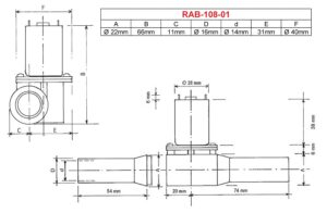 Propulseur avec moteur él. Power 400 moteur Ø 16 mm – Image 2