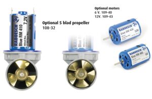 Propulseur avec moteur él. RM-410 moteur Ø 33 mm – Image 3