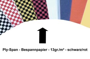 Papier de couverture Ply-Span ca 13gr