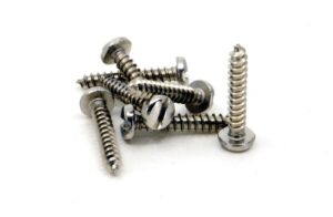 Vis tôle à tête bombée, fendue 2.9 x 16mm