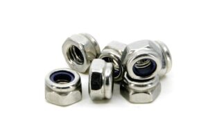 Ecrou nylstop acier INOX M6