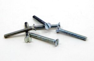 Vis à tête fraisée (TF) fendue, acier M2.5 x 16mm