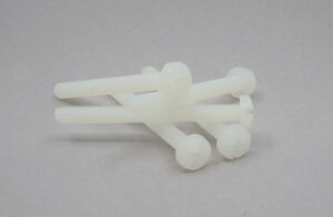 Vis tête cylindrique (TC), cruciforme, nylon M5 x 30mm