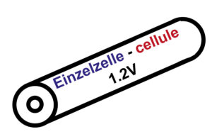 Elément seul NimH AA 1.2 V / 1900 mAh – Image 2