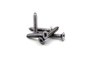 Vis tôle à tête fraisée cruciforme acier INOX 2.2 x 16mm